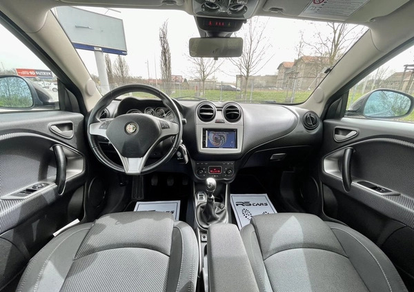 Alfa Romeo Mito cena 27900 przebieg: 184000, rok produkcji 2013 z Pobiedziska małe 436